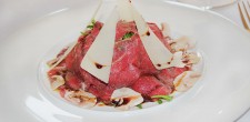 Beef carpaccio